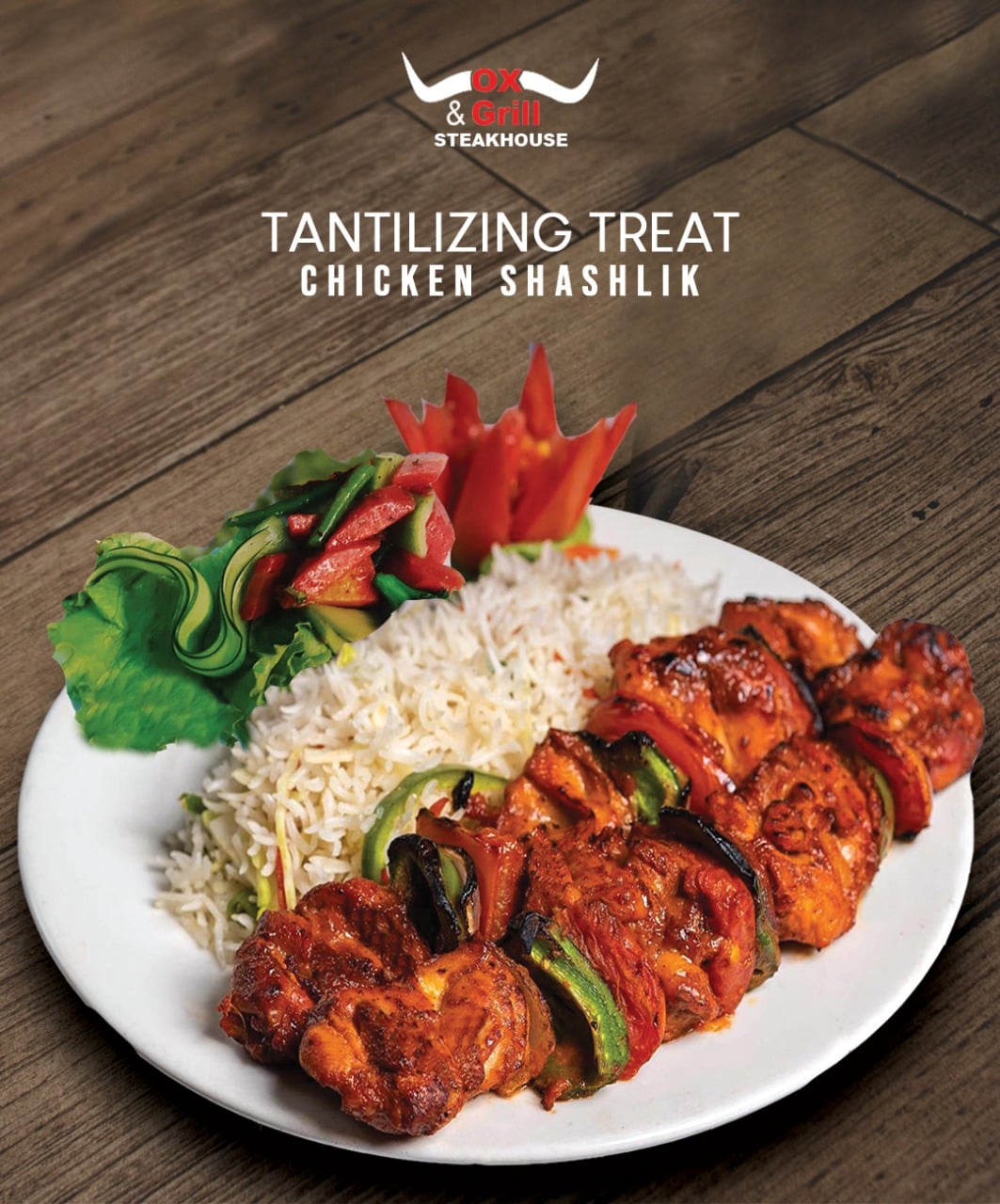 Chicken Shashlik Skewer